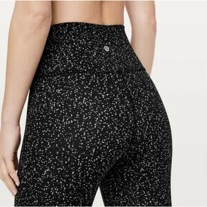 Lululemon Women Wunder Under HR 7/8 Tight 25" Magnetized Jacquard Sz 8 Yoga